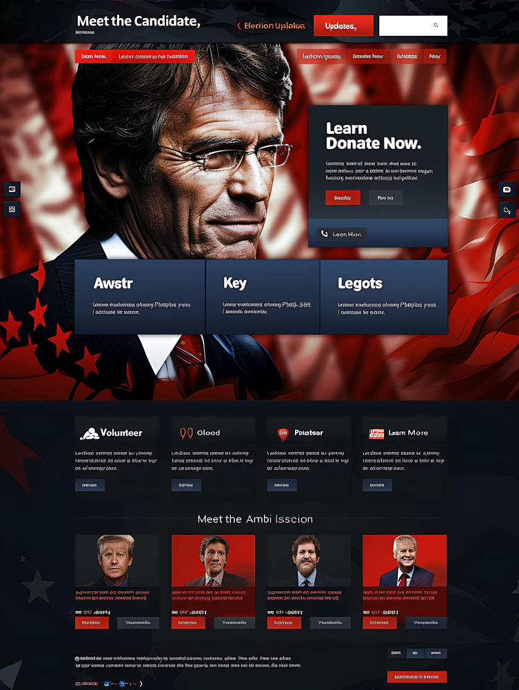 Creare site-uri web pentru candidați la Primărie