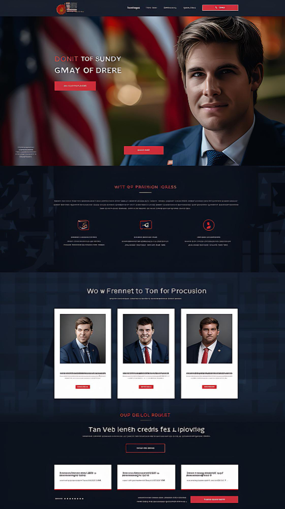 Creare de site-uri web pentru candidați la alegerile locale